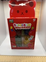 RMS Crazy Fun Sugar Bear Squishies Set SMUSH MART Scented Gummy Bear Squish Toy