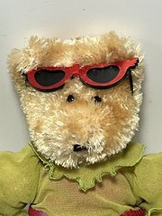Dan Dee Hippie Teddy Sunglass & Bell Bottoms 13″ Collector’s Choice
