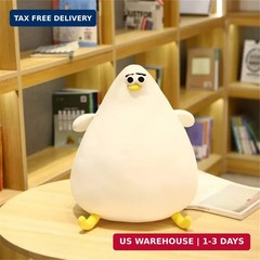 26/40cm Simulation Mother Hen Doll, Funny Fat Chicken Plush Toys, Cute Cartoon C