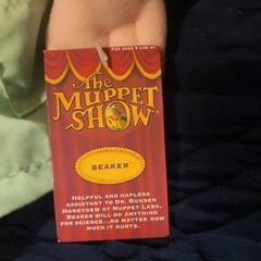 Vintage BEAKER HONEYDEW The Muppet Show Plush Doll with Tags – 2003 Sababa Toys