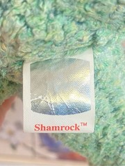 Ty Beanie Babies Shamrock Bear Lucky Vtg 2000 Plush Collectible No Hang Tag