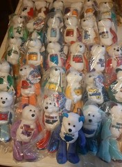 Lot of 31 Limited Treasures Coin Bears – 28 States + 3 RARE Territories