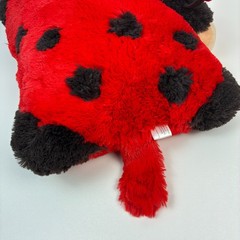 Pillow Pets Ms. Lady Bug 18 X 20 Plush Stuffed Animal Pillow 2010 Red Black