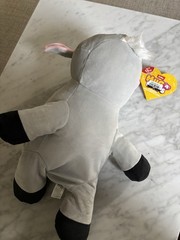 Cuddly Weighted Plush Billy Goat Sleeping Pillow Stuffed Animal, 3.3 lbs
