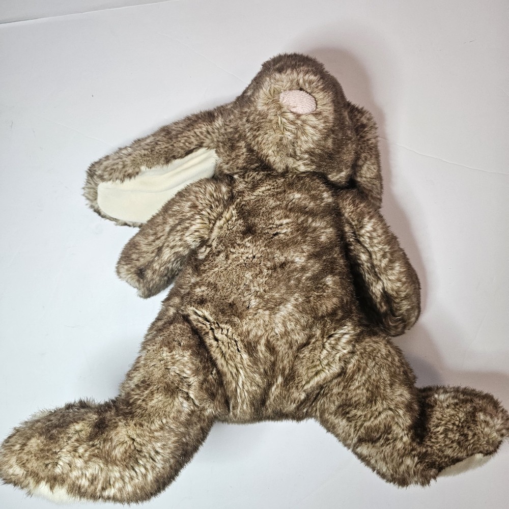 Douglas Cuddle Toy Rabbit 14″ Pink Nose Multicolor Brown Item
