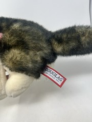 Douglas Atka Wolf Plush Toy 11″ Stuffed Animal Sitting Child Gray Grey Timber