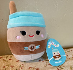 Squishmallows Hautely Coffee Cup Plush Doll Small (6-14 in) Washable 3+