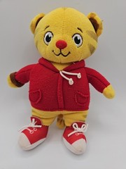 Daniel Tiger’s Neighborhood Daniel Tiger Plush 8” Stuffed Animal Jakks Toy Used