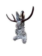 Brand New 15″ Texas Jackalope Soft Plush Stuffed Animal Toy Whimsical Handmade