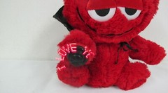 GEMMY ANIMATED MUSICAL HOT BLOODED PLUSH DEVIL SPINNING LIGHTED FORK VECTOR
