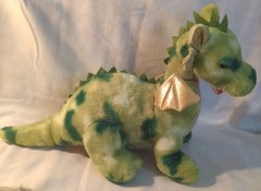 Vollenth the Green Dragon Plush 17″ Aurora Legendary Friends Stuffed Animal Toy