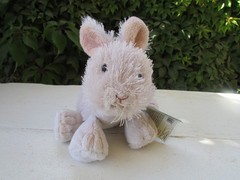 NWT Ganz Webkinz White Rabbit HM078 Sealed Unused Code Plush Stuffed Toys Bunny