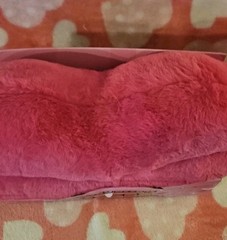 Weighted Snug Bud Plush Pink BIG Kissy Lips All You Need Is Kisses Valentine