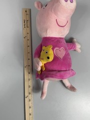 Vintage Peppa Pig Sleep N Oink Talking Musical Plush Stuffed Animal 14″ Works