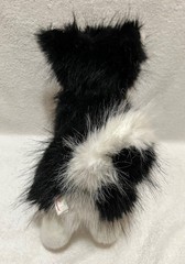 Apricot Lamb Fuzzy Black & White Husky 12″ Plush Toy Dog Alaskan Malamute