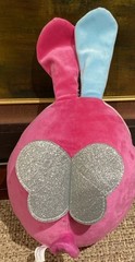 Pink shimmer pink UNICORN Rabbit 15” PLUSH Zuru inc. Wings Heart Squishable Toy