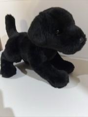 Douglas Brewster Black Lab Plush Stuffed Animal Dog, 12″