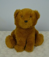 Dakin Brown Teddy Bear Plush Stuffed Animal Wind Up Musical Sound Vintage 1984