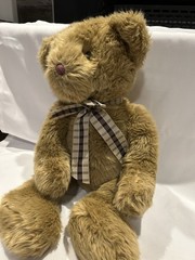 1990s Russ Berrie & Co Padsworth Bear Plush Stuffed Animal