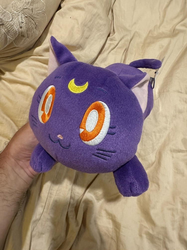 Sailor Moon Luna 12” Look Up Plush New With Tag