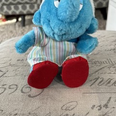 Vintage 1980’s Smurfs Plush Sleepy Smurf Russ Retro 80’s Smurfs Stuffed Animals