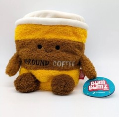 Squishmallow Kellytoy BumBumz SnackBumz Curtis Ground Coffee 7.5″ Inch NWT