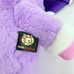 Plushie Dreadfuls Autism Spectrum 12″ Plush Rabbit Bunny Purple Toy Figure RARE