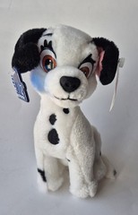 Vintage 1984 Applause Disney 101 Dalmatians Jewel Puppy Dog Stuffed Plush 8″
