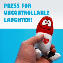 Happy Pill Giggling Plush 6-Pack