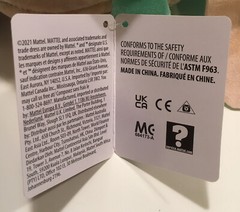 星球大战曼达洛人 Cuutopia Grogu 长毛绒 7 英寸全新带标签-