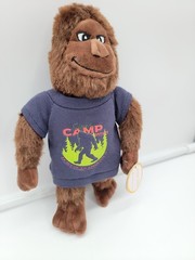 Rare Curto Toy Custom Plush Bigfoot Iowa Camp Dont Be An Assquatch Soft Toy 9″
