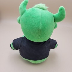 Toro Verde Puerto Rico Green Bull Plush Mascot Stuffed Animal Souvenir 7in