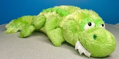 WEBKINZ CROCODILE 12” PLUSH STUFFED ANIMAL TOY 2005 HM215