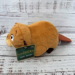 Disney Pixar Hoppers Mabel Beaver Plush 9” Just Play NWT Stuffed Animal