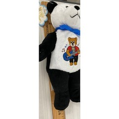 Vintage With Tags 9″ Holy Bears CHRISTIAN MUSIC ROCKS! 2002 Bean Bag Plush