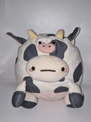 Mimicoco Ello The Cow Weighted Snug Bud 10 Inch Plush