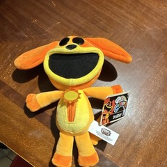 Poppy Playtime DogDay Dog Plush Doll Orange/Yellow/Black Small 6-14 in w/ Tags
