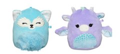 SQUISHMALLOWS 4″ Ornaments – 8 Pack 2023 Fantasy Collection KELLYTOYS Christmas