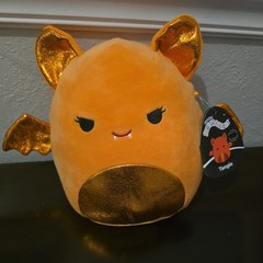 Original Squishmallows TANGIE Orange Bat 8″ Select series 2024