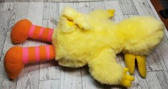 WD1 Vintage Tyco Sesame Street Big Bird Talk & Count 16″ Plush WORKS!