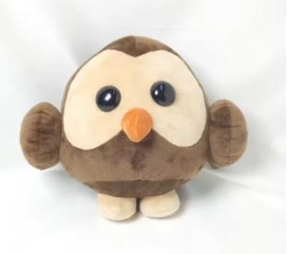 Adopt Me Pet Owl Plush With Exclusive Virtual Item Code NWT