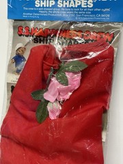 SS Happiness Crew Plush Clothing Accessory Tasha’s Red Satin Gown Elephant Large