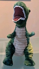 Linzy Toys T-Rex Dinosaur Plush Stuffed Animal, 9.5 inch Tyrannosaurus Rex Dino