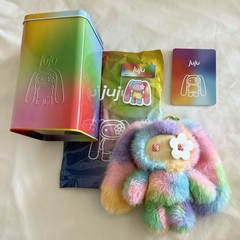 CJ Hendry Juju Rainbow Pammy – Plush Toy Keychain Collectible Art