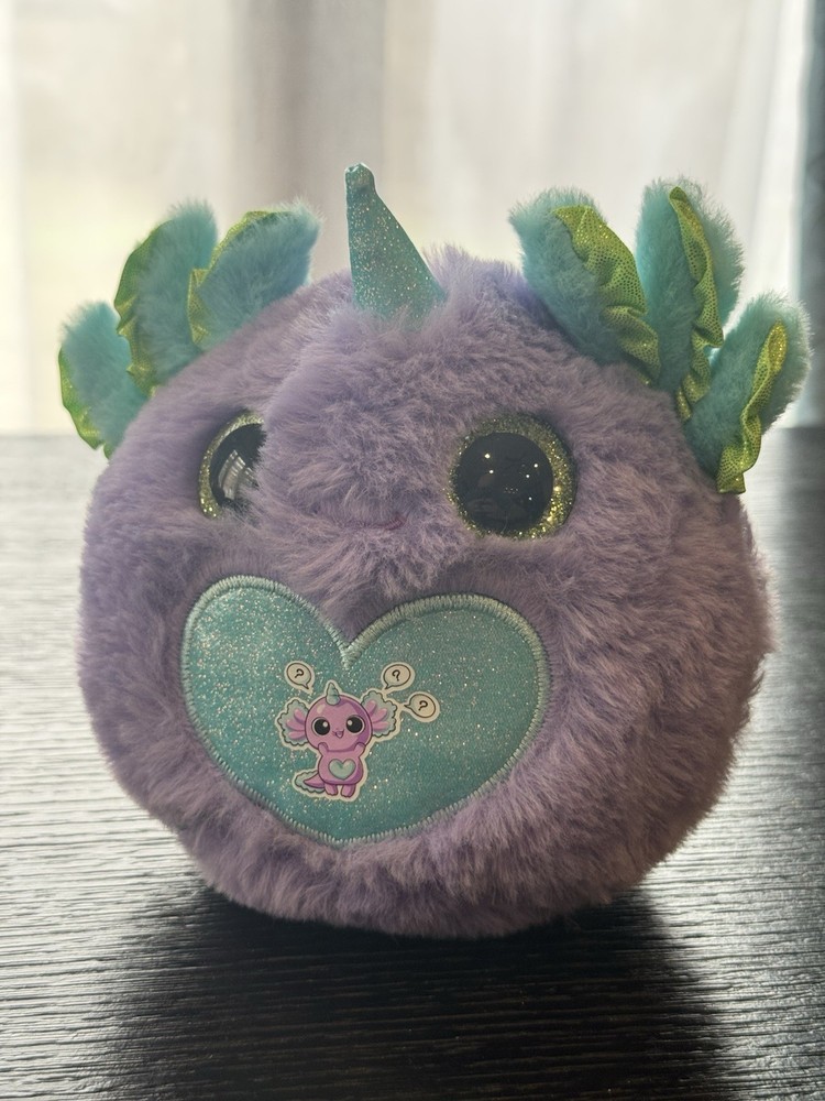 Rainbocorns Axolotlcorn Surprise by ZURU, Collectible Plush Toy Purple