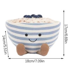 Jellycat Amuseables Oats Soft Plush Cute Stuffed Toy Perfect Gift for Friend 7in