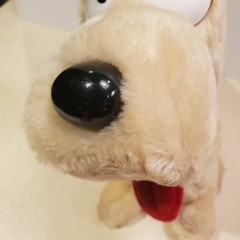 vintage Dakin Garfield Odie dog plush 12 inches tall, some wear made in Korea