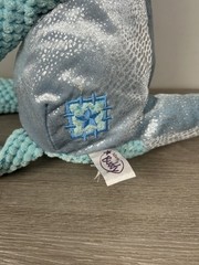 Scentsy Buddy Terra Triceratops Dinosaur Plush Blue 16” Plush Dino No Scent Pack