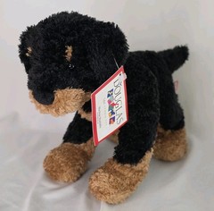 Douglas Cuddle Toys Sparkie Rottweiler 9″ Kohair NWT Plush Dog Rare Retired