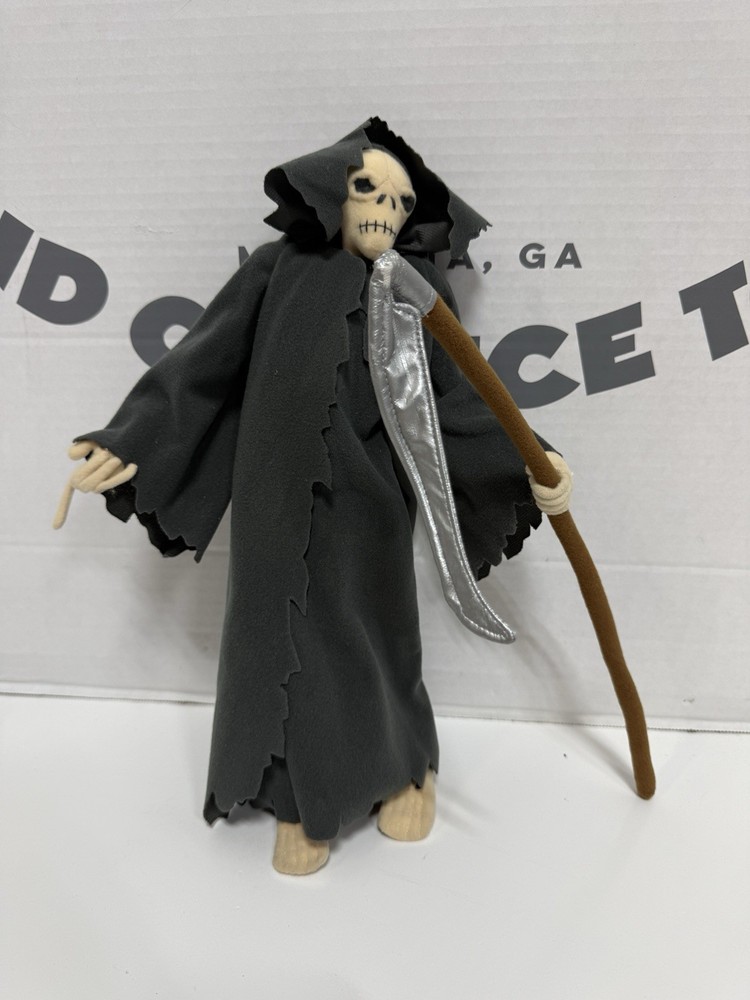 Monty Python Meaning Life Death Grim Reaper Poseable Plush [Toy Vault 2004]